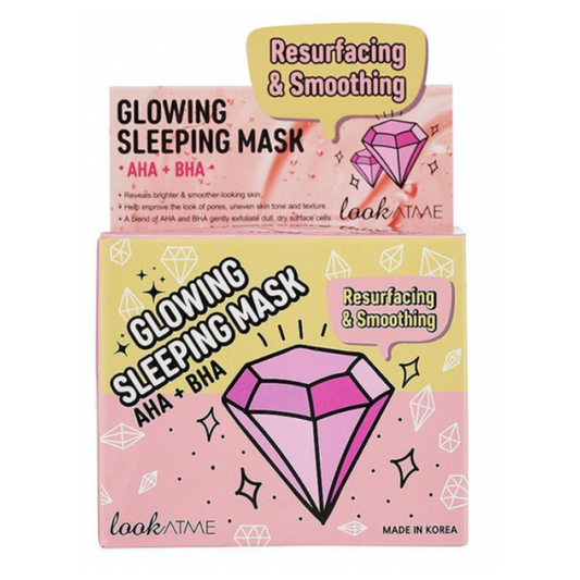 Maschera viso AHA+BHA Glowing Sleeping