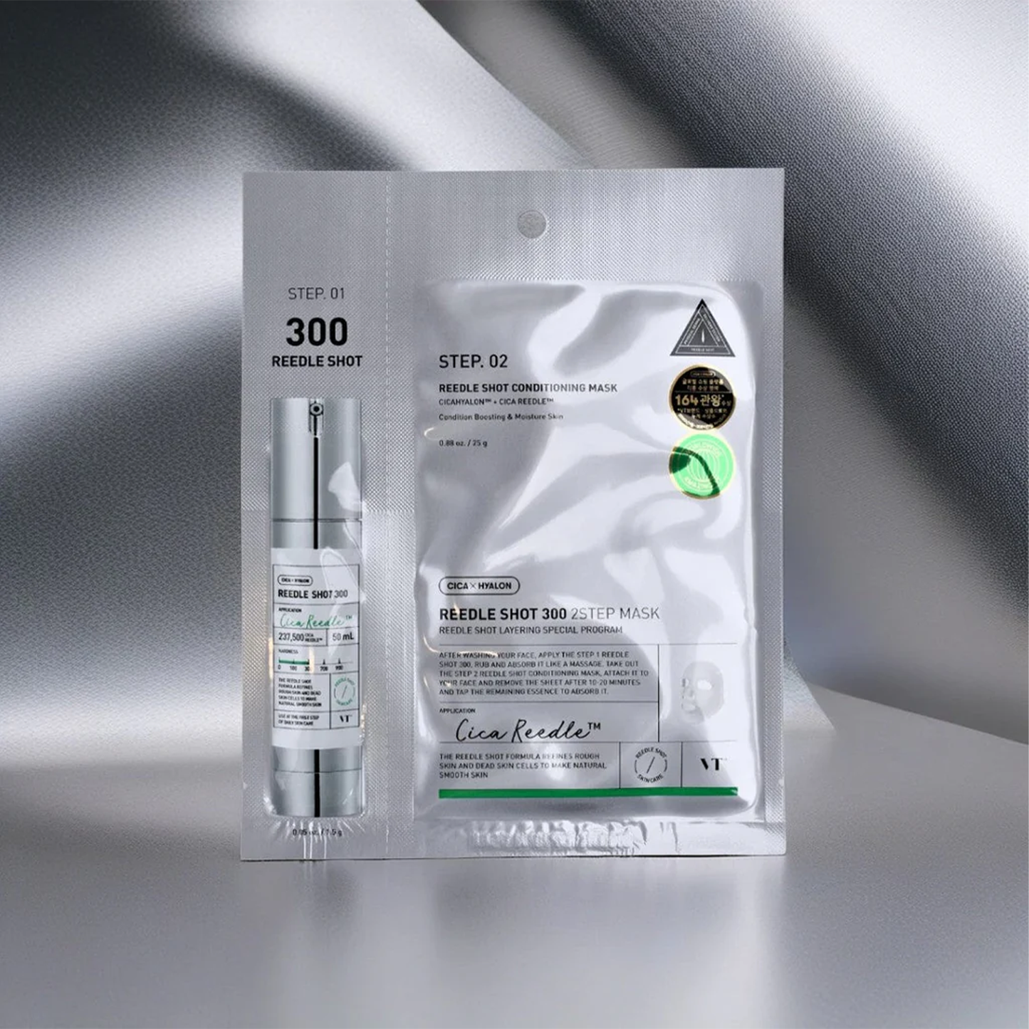 Maschera viso in tessuto VT Reedle Shot 300 2-Step Mask