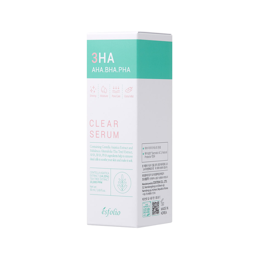 Siero viso 3HA Clear Acido Ialuronico