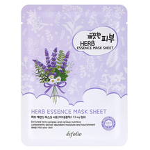 Maschera viso in tessuto Pure Skin Herb di Esfolio