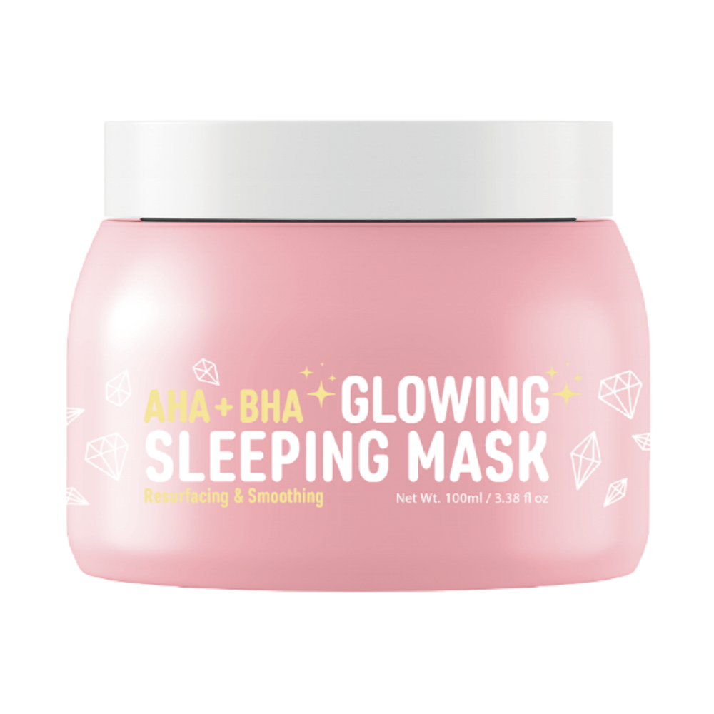 Maschera viso AHA+BHA Glowing Sleeping