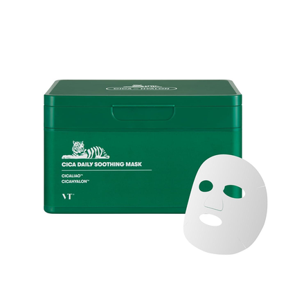 Box maschere viso in tessuto VT Cica Daily Soothing Mask (30 maschere)