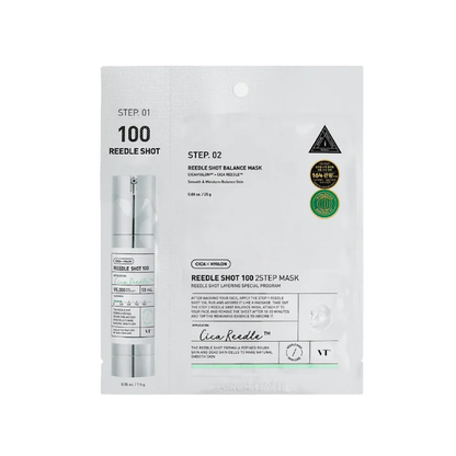 Maschera viso in tessuto VT Reedle Shot 100 2-Step Mask
