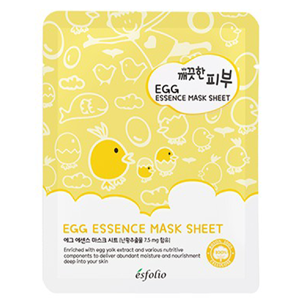 Maschera viso in tessuto Pure Skin Egg