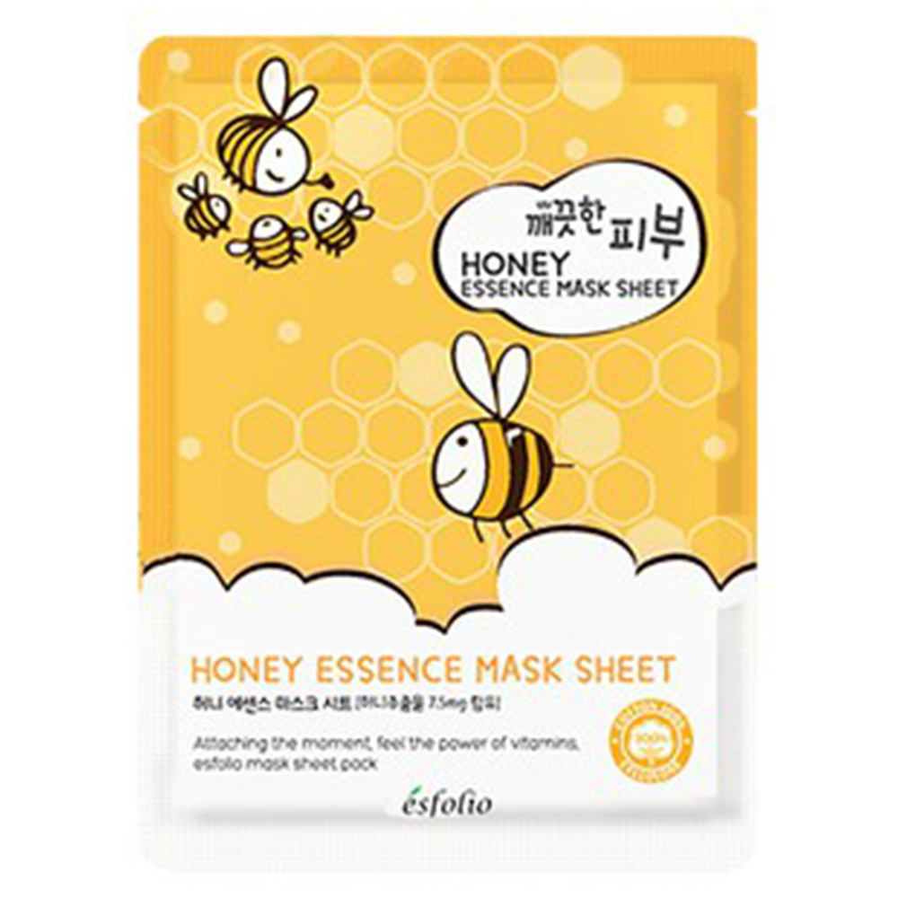 Maschera viso in tessuto Pure Skin Honey