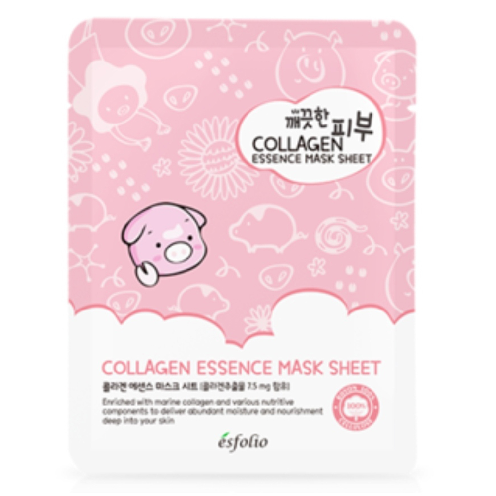 Maschera viso in tessuto Pure Skin Collagene