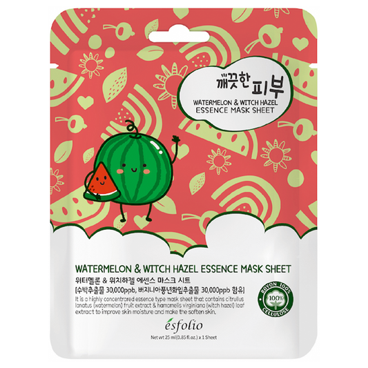 Maschera viso in tessuto Pure Skin Watermelon