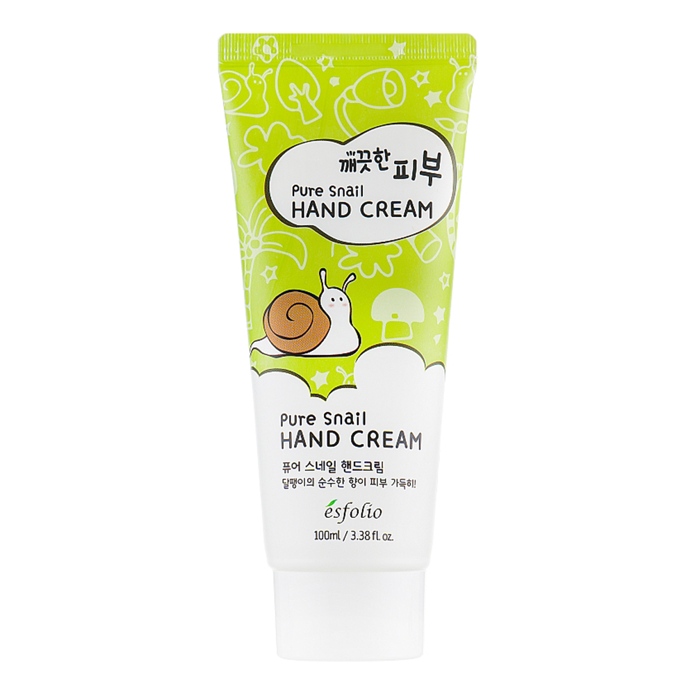 Crema mani idratante Pure Snail di Esfolio