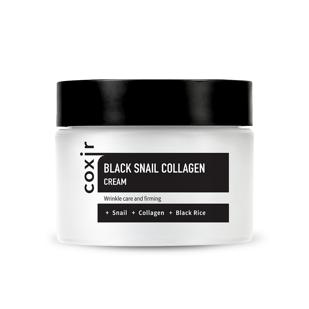 Crema viso Black Snail Collagene di Coxir