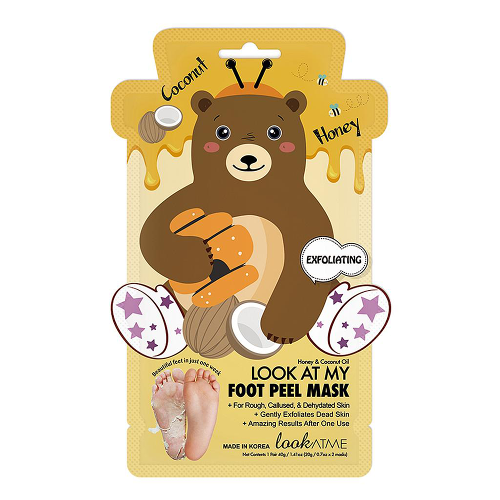 Maschera piedi Look At My Foot Bear Peel di LookAtMe