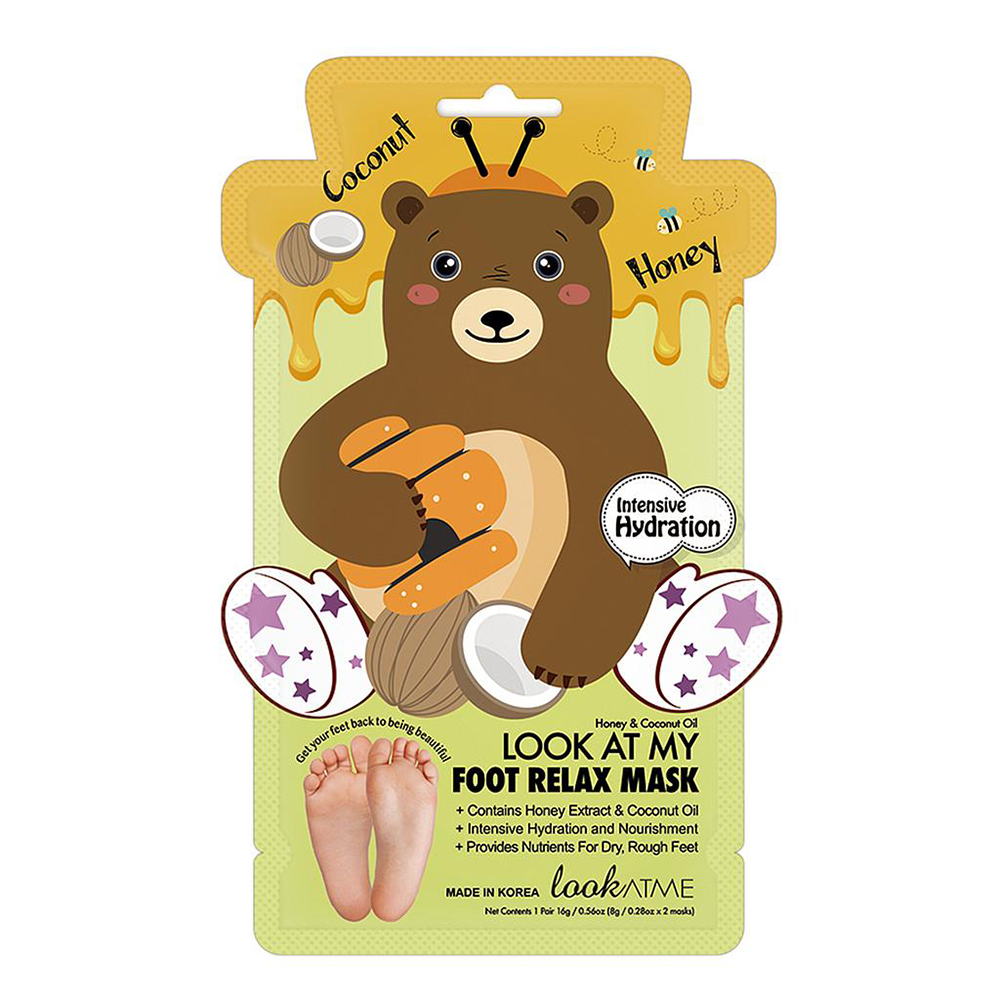 Maschera piedi Look At My Foot Bear Relax di LookAtMe