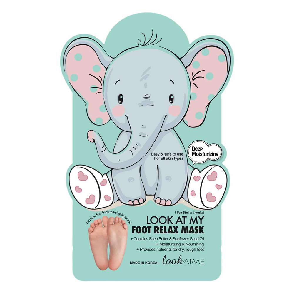 Maschera piedi Look At My Foot Elephant Relax di LookAtMe