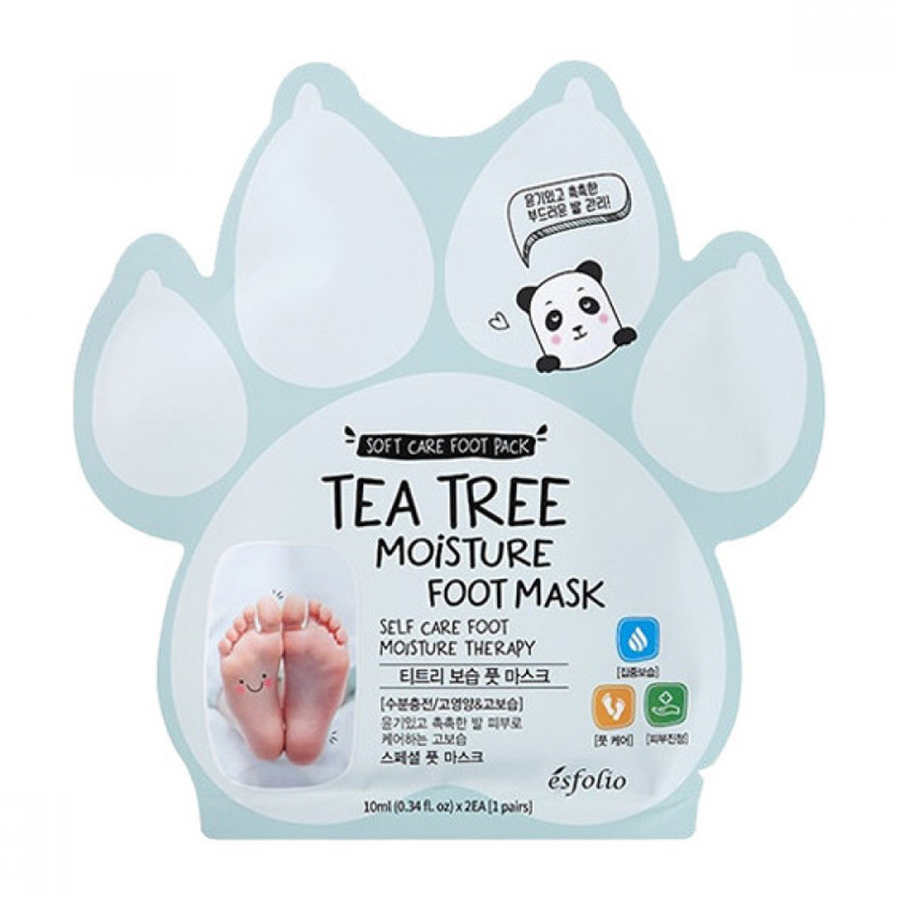 Maschera piedi Tea Tree Idratante di Esfolio