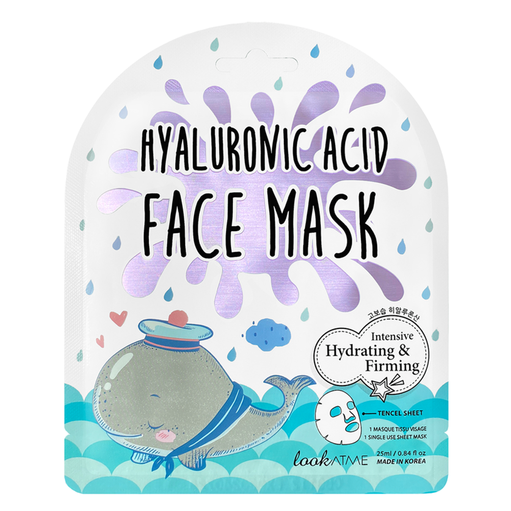 Maschera viso in tessuto Acido Ialuronico di LookAtMe
