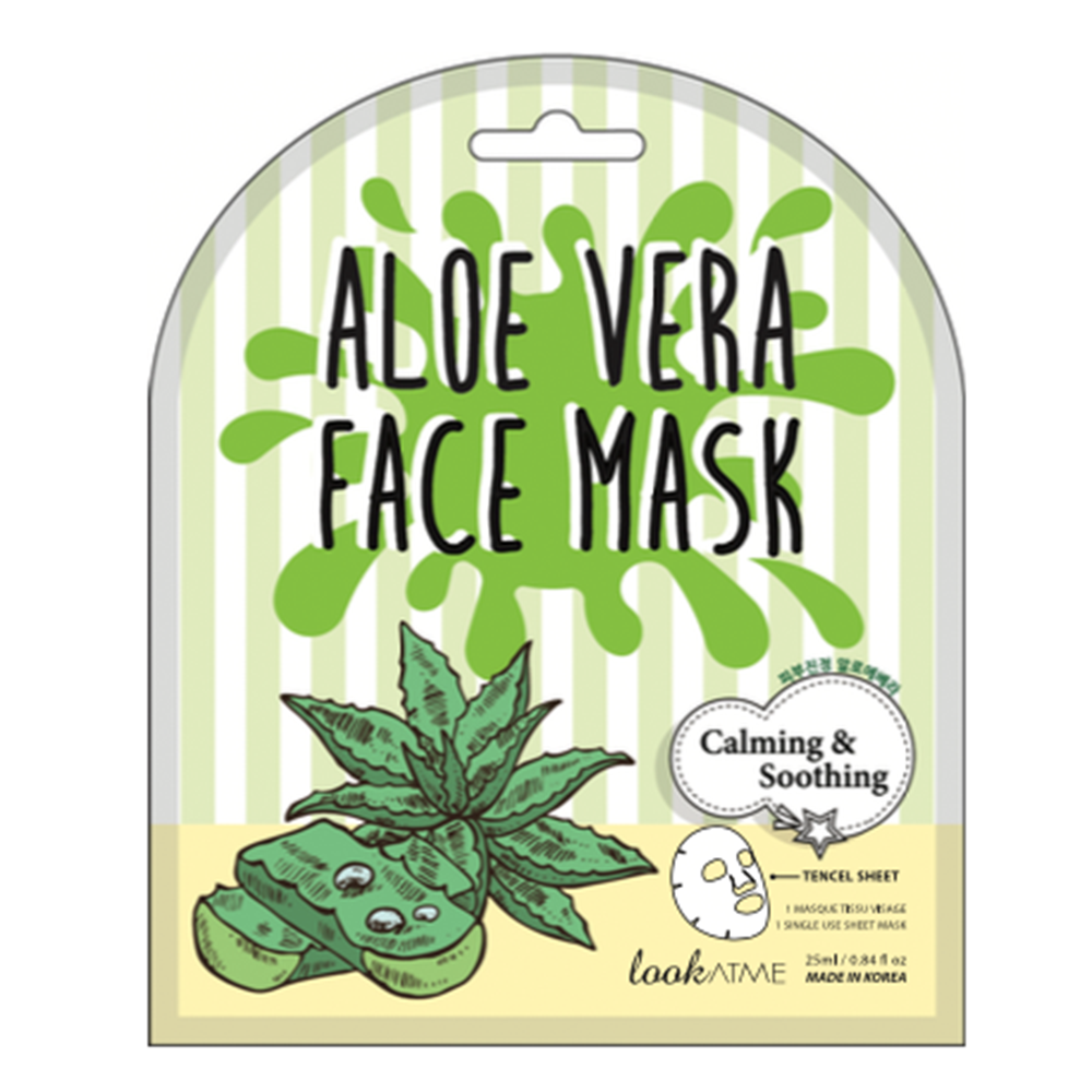 Maschera viso in tessuto Aloe Vera di LookAtMe