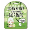 Maschera viso in tessuto Tea Tree & Cucumber di LookAtMe
