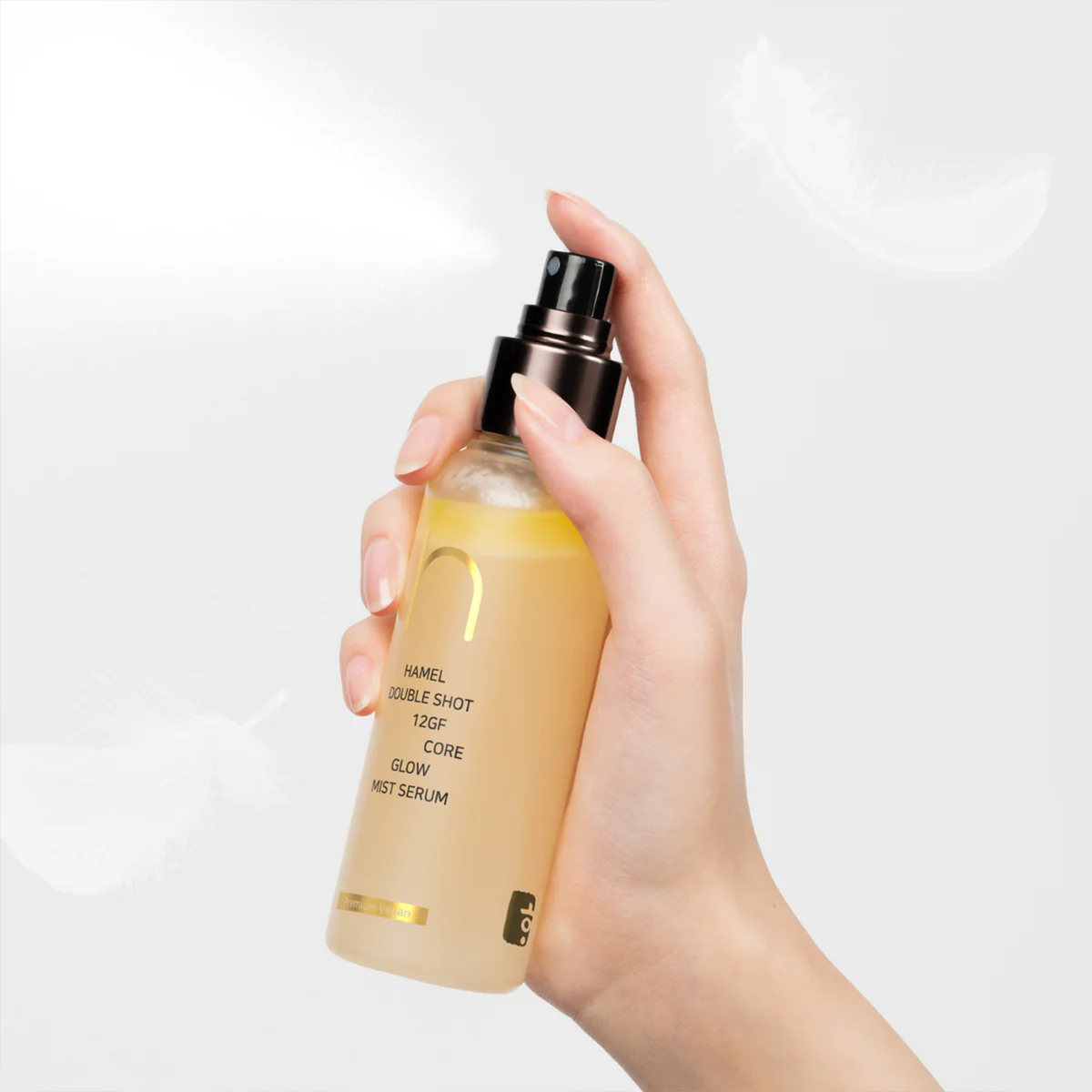 Mist siero viso Double Shot 12GF Core Glow di Hamel, foto 3
