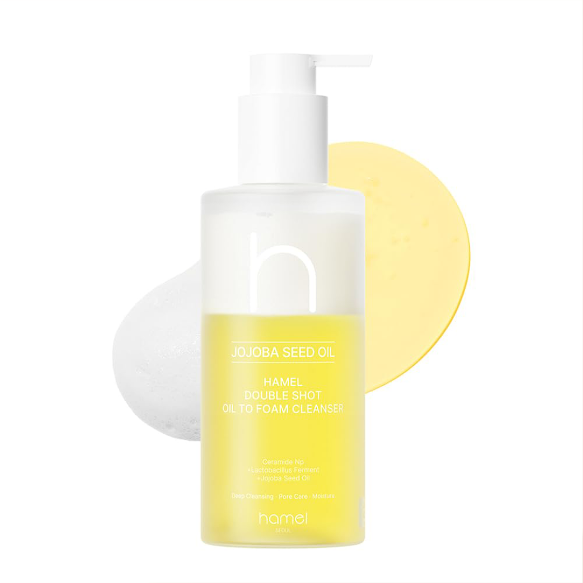 Olio e schiuma detergente Double Shot Oil to Foam Cleanser di Hamel, foto 3