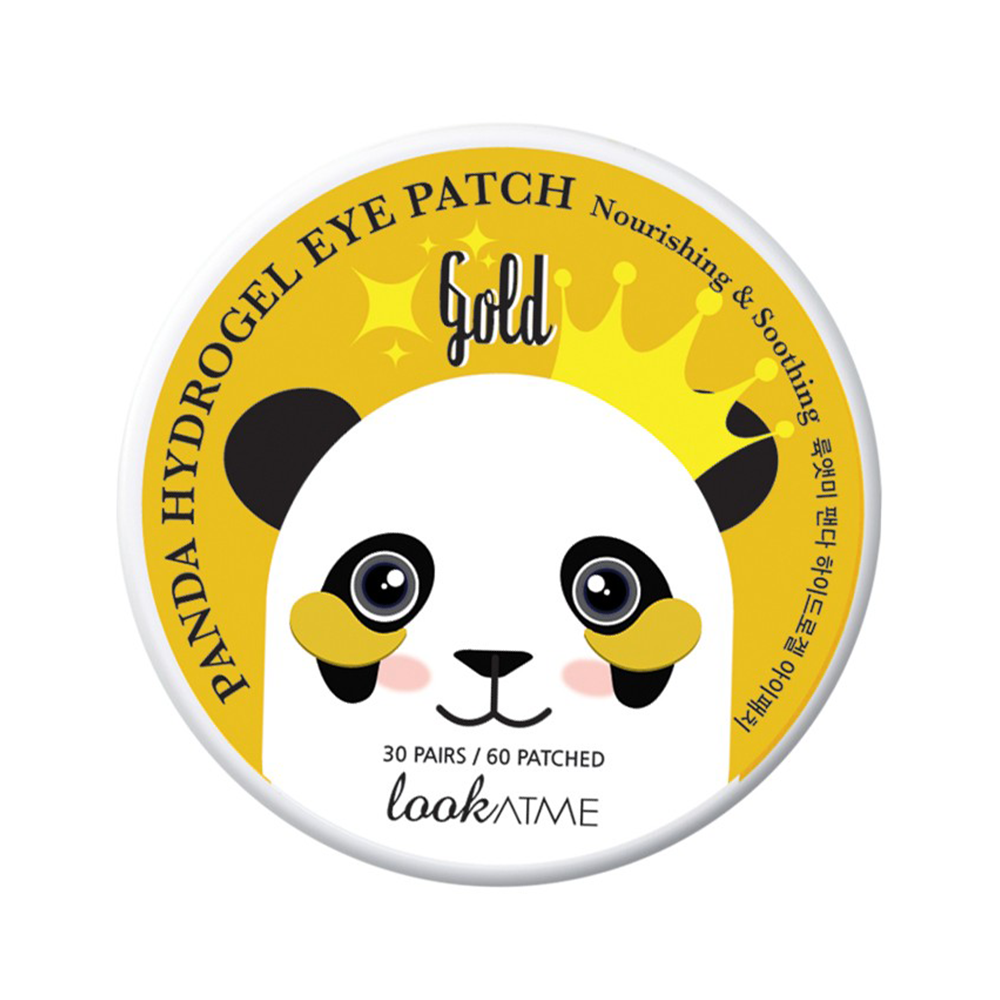 Patch occhi in Hydrogel Panda Gold (30 paia) di LookAtMe