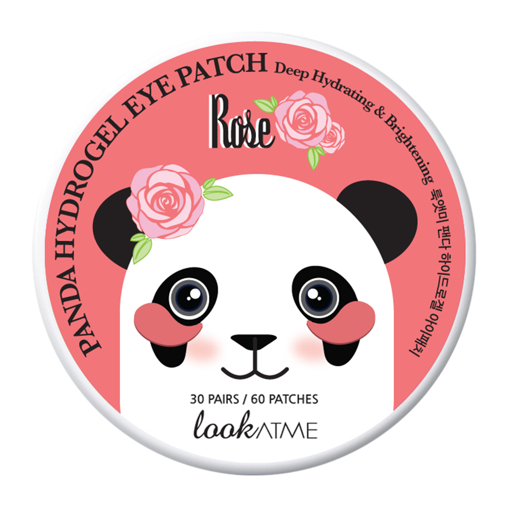 Patch occhi in Hydrogel Panda Rose (30 paia) di LookAtMe